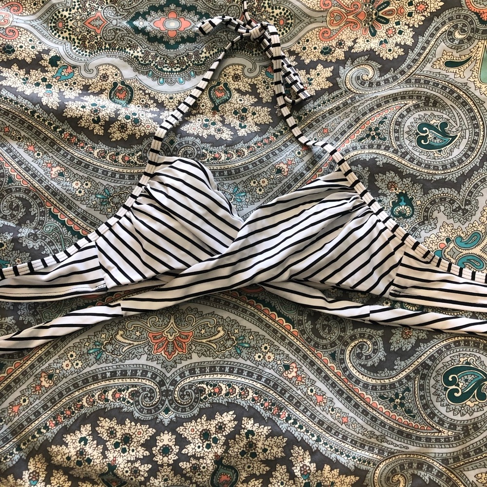 Wrap bikini top. Worn twice.